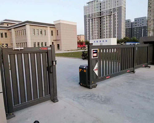 直线门安装案例