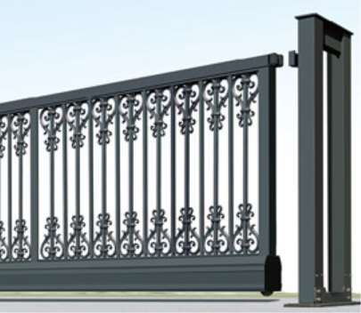 介绍带车牌识别功能的悬浮门